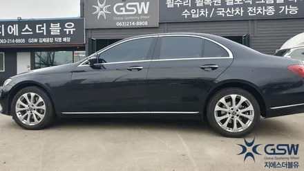 벤츠 E 300 18인치 실버 색상 휠복원 후기입니다 / 대전 유성구 복용동