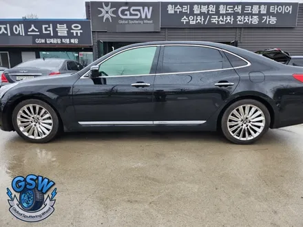 광주 에쿠스 VS380 크롬 휠도색 작업 후기 / 대전 유성구 복용동