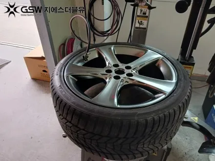 대전 휠복원 제네시스 G80 20인치휠 상처로 인한 휠복원 작업 후기 / 대전 유성구 복용동