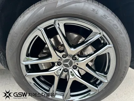 벤츠 GLE53 AMG 21인치휠 블랙크롬 시흥 휠도색 / 대전 유성구 복용동