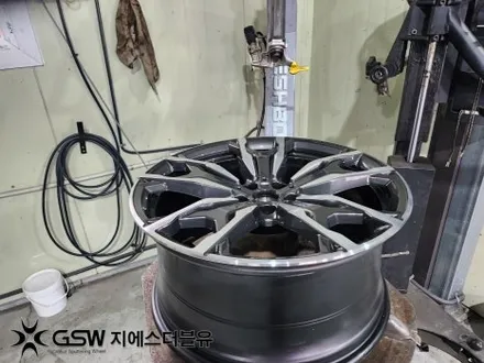 BMW X3 20인치휠 다이아컷팅 대전 휠복원 / 대전 유성구 복용동