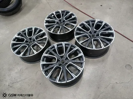 부산 BMW 740D 휠복원 20인치 다이아컷팅 림 스크래치 복원 / 대전 유성구 복용동