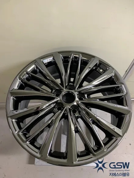 BMW5시리즈 G30 18인치 블랙크롬 휠도색 작업 / 대전 유성구 복용동