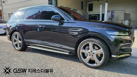 [세종휠복원] 제네시스 GV80 22인치 휠 스크래치로 인한 스퍼터링 휠 복원 작업 후기 / 대전 유성구 복용동