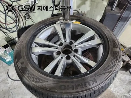 [분당휠복원] 벤츠 E클래스 17인치 휠 상처로 인한 다이아컷팅 휠복원 작업 후기입니다. / 대전 유성구 복용동