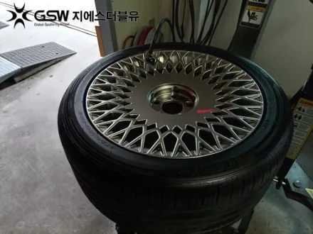 제네시스 G90 19인치휠 대전 휠복원 / 대전 유성구 복용동