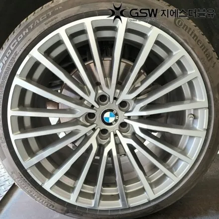 청주 BMW 730LD 20인치휠 다이아컷팅 휠복원 / 대전 유성구 복용동