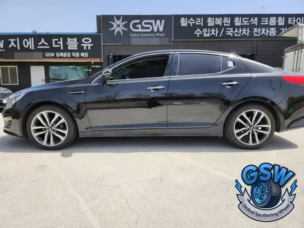 대전 기아 더뉴K5 18인치 다이아커팅 휠복원 휠분체도장 작업후기 / 대전 유성구 복용동