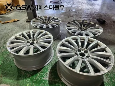 BMW 7시리즈 성수동 휠복원 실버 스크래치 휠수리 / 대전 유성구 복용동