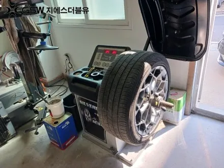 제네시스 G80 19인치휠 상처로 인한 대전 휠복원 / 대전 유성구 복용동