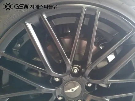 제네시스 휠도색 G70 19MY 18인치휠 블랙반무광 대전 휠도색 / 대전 유성구 복용동
