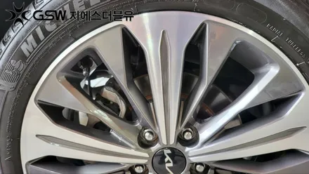 대전 중고휠 기아 K8 18인치휠 다이아컷팅 작업 후기 / 대전 유성구 복용동