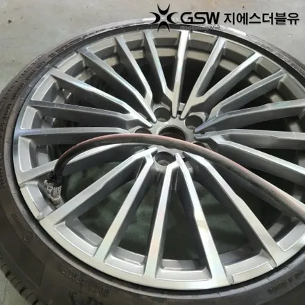 BMW 730LD 20인치휠 다이아컷팅 대전 휠복원 작업 후기 / 대전 유성구 복용동