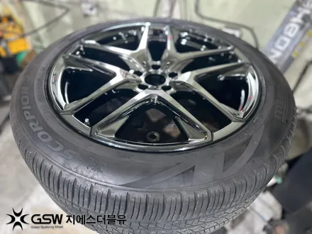 벤츠 GLE53 AMG 21인치휠 블랙크롬 시흥 휠도색 / 대전 유성구 복용동