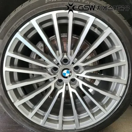 청주 BMW 730LD 20인치휠 다이아컷팅 휠복원 / 대전 유성구 복용동