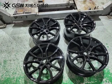 강남 휠도색 포르쉐 카이엔 21인치휠 꼼꼼한 도색 작업 방법은? / 대전 유성구 복용동