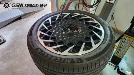 아이오닉5 20인치휠 안산 휠수리 다이아컷팅 휠복원 작업 후기 / 대전 유성구 복용동