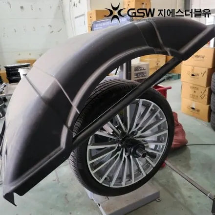 BMW 730LD 20인치휠 다이아컷팅 대전 휠복원 작업 후기 / 대전 유성구 복용동