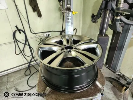 대전 휠도색 벤츠 ML350 19인치휠 반광 스퍼터링 작업 후기 / 대전 유성구 복용동