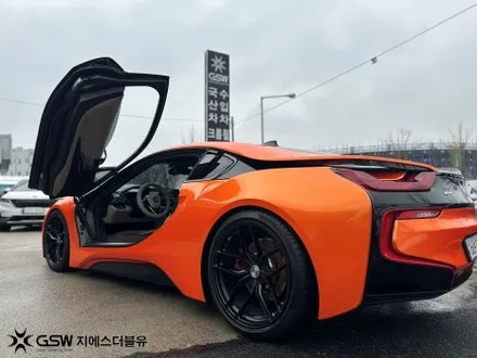 전주 BMW i8 휠도색 20인치 컷팅휠에서 블랙 반무광으로 분위기 대반전! / 대전 유성구 복용동