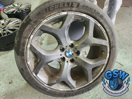 대전휠수리 BMW X6 19인치 휠 복원 작업 스퍼터링 휠 복원 잘 하는곳 추천 / 대전 유성구 복용동