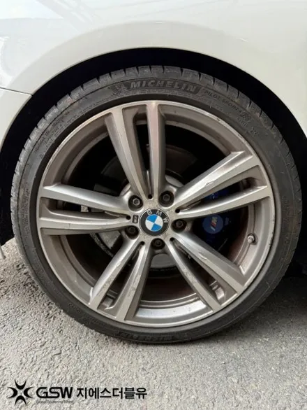 수원 BMW 428i 19인치 휠수리 다이아컷팅 복원 전문점 / 대전 유성구 복용동