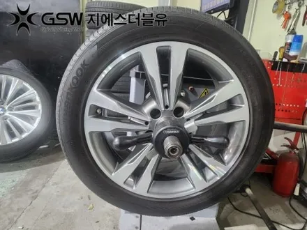 [분당휠복원] 벤츠 E클래스 17인치 휠 상처로 인한 다이아컷팅 휠복원 작업 후기입니다. / 대전 유성구 복용동