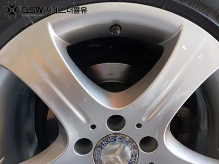 대전 벤츠 휠복원 E250 CDI 17인치휠 실버 스크래치 휠복원 작업 후기 / 대전 유성구 복용동