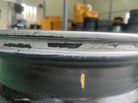 대전 휠수리 제네시스 GV80 페이스리프트 22인치휠 다이아컷팅 수리 작업 후기 / 대전 유성구 복용동