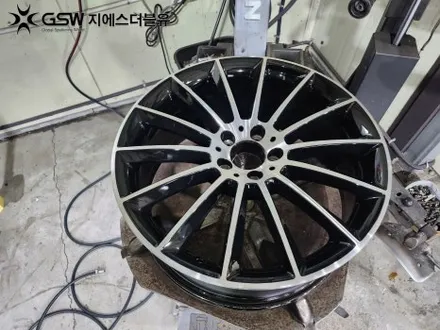 벤츠 휠복원 CLS 450 AMG 20인치휠 다이아컷팅 작업 후기 / 대전 유성구 복용동
