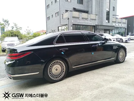제네시스 G90 19인치휠 반광 스퍼터링 대전 휠복원 / 대전 유성구 복용동