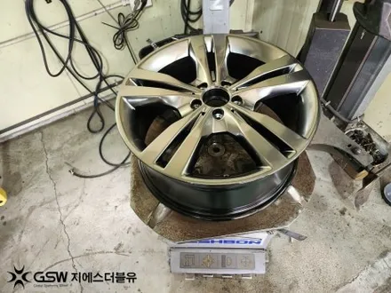 대전 휠도색 벤츠 ML350 19인치휠 반광 스퍼터링 작업 후기 / 대전 유성구 복용동