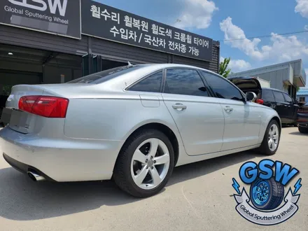 대전 아우디 A6 18인치 주차 상처로 인한 휠 복원 작업 후기 / 대전 유성구 복용동