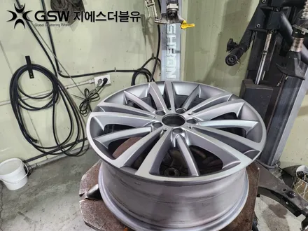 대전 벤츠 휠복원 CLS400D 19인치휠 다이아컷팅 휠복원 잘하는 업체! 지에스 더블유! / 대전 유성구 복용동