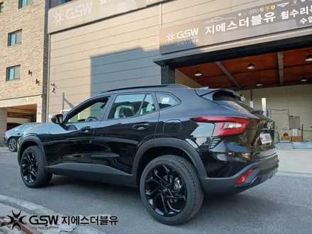 대전 휠도색 쉐보레 트랙스 크로스오버 19인치휠 블랙유광 작업 후기 / 대전 유성구 복용동
