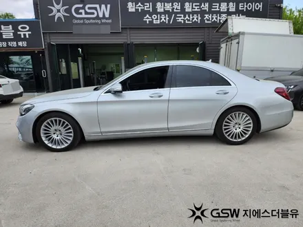 벤츠 휠복원 S350D 19인치휠 잘하는 업체! GSW! / 대전 유성구 복용동