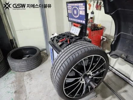 벤츠 휠복원 CLS 450 AMG 20인치휠 다이아컷팅 작업 후기 / 대전 유성구 복용동