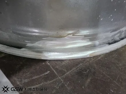 하남 휠복원 벤츠 E클래스 20인치휠 다이아컷팅 작업 후기 / 대전 유성구 복용동
