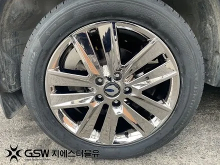 판교 렉스턴 스포츠 20인치휠 화이트 크롬 휠도색 작업 후기 / 대전 유성구 복용동
