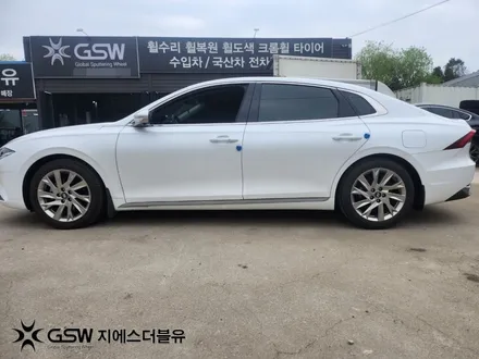 그랜저 18인치휠 반광 스크래치 성남 휠복원 / 대전 유성구 복용동