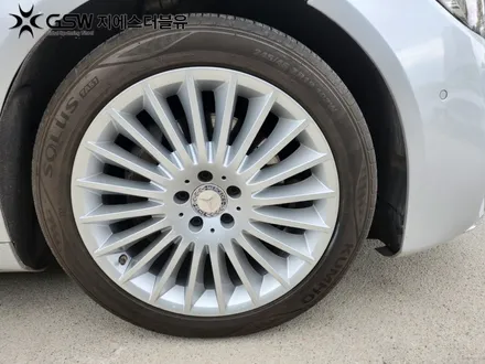 벤츠 S350D 19인치휠 실버 스크래치 판교 휠복원 / 대전 유성구 복용동