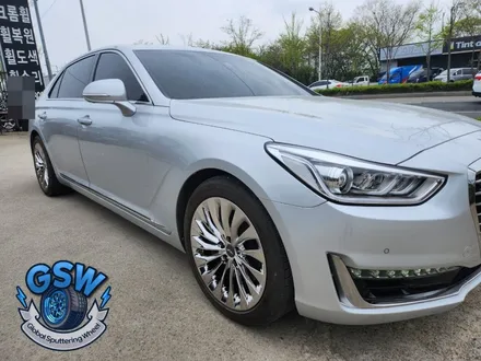 대전 제네시스 EQ900 19인치 순정휠 화이트크롬 작업 후기~! / 대전 유성구 복용동