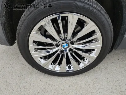 공주 BMW 휠도색 X3 19인치휠 화이트 크롬 작업 후기 / 대전 유성구 복용동