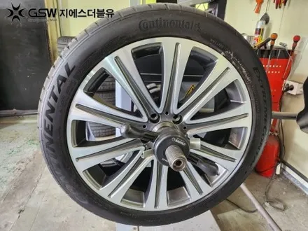 벤츠휠 복원 E450 19인치휠 컷팅휠 작업 후기 / 대전 유성구 복용동