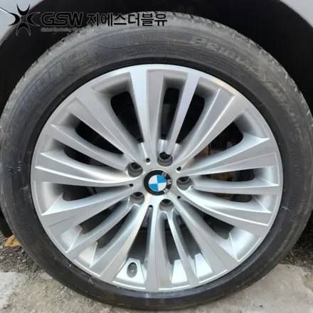 BMW GT 19인치휠 다이아컷팅 평택휠복원 작업 후기 / 대전 유성구 복용동
