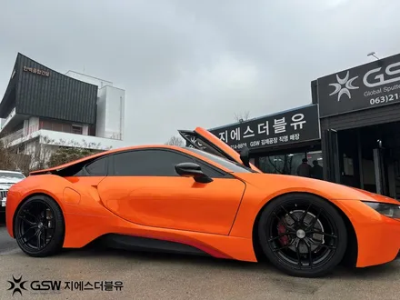 전주 BMW i8 휠도색 20인치 컷팅휠에서 블랙 반무광으로 분위기 대반전! / 대전 유성구 복용동