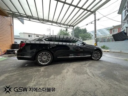 [봉담휠복원] 기아 K9 19인치 휠분체도장 복원 장착 후기 / 대전 유성구 복용동