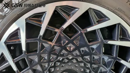 아이오닉5 20인치휠 안산 휠수리 다이아컷팅 휠복원 작업 후기 / 대전 유성구 복용동