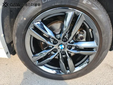 청주 BMW 휠도색 X1 18인치휠 블랙크롬 휠도색 작업 후기 / 대전 유성구 복용동