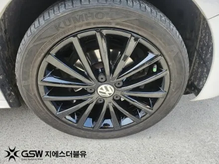 대전 폭스바겐 휠도색 제타 18인치휠 블랙유광 크롬 휠도색 작업 후기 / 대전 유성구 복용동